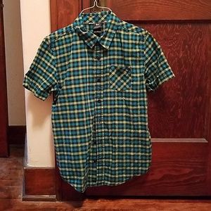 Kids Button Down Short Sleeve
